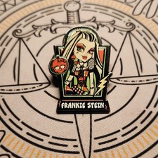 Whatever Monster High Frankie Stein Enamelled Mystery Lapel Pin Halloween picture