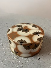 Antique VTG 1930’s  French Coty Paris white face powder makeup talcum box picture