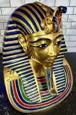 BOEHM Porcelain TREASURES of TUTANKHAMUN Exhibition: Gold King Tut  