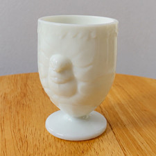 Westmoreland Chick Novelty Egg Cup w/ Handle, Glossy Finish, 3 in tall picture