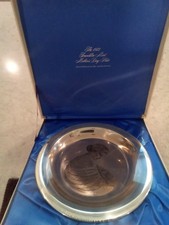 1972 Franklin Mint Mothers Day Sterling Silver Plate picture