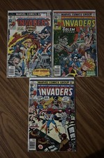 The Invaders 12, 13, 14 Comics picture
