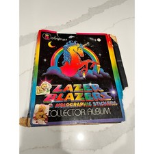 Vintage 80s Sticker Album Colorforms Zazer Blazers Garbage Pail Kids Garfield picture