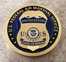 U.S. Federal Air Marshal TSA Challenge Coin ·IN STOCK· ·FAST SHIPPING· ·NEW· picture