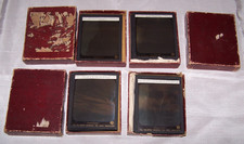 24 Antique Magic Lantern Glass Slides Building the Panama Canal/B&W Zone Photos picture