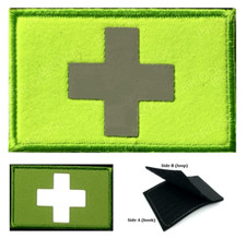 Hi-Vis Reflective Medic Patch official VELCRO® Badge EMT A&E First Aid Paramedic picture