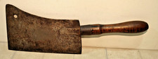 W M Beatty & Son Chester PA. Antique Meat Cleaver No.2 1875 Large 10x7 Blade picture