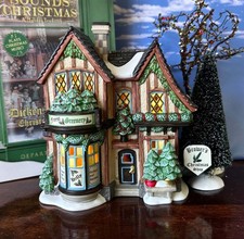 DEPT 56 Dickens Sounds of Christmas CHRISTMAS SHOP Rare, Music, Carol, Gifts picture