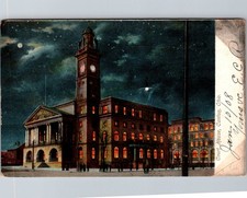 Stark Co Court House Market & Tuscarawas Canton OH 1908 Vintage Postcard TP13-5 picture