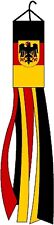 1 pc Yard Party Decor GERMANY Wind Sock with CREST and in german flag colors picture