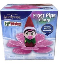 Elf Mates Frost Pips Girl with Pink Flower From Elf on the Shelf SantaVerse. New picture