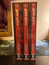 Sin City Deluxe Edition Volume 1 2 3 Hardcover Slipcase Set Frank Miller Sealed picture