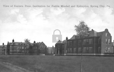 Pennhurst State School Hospital Insane Asylum Spring City PA - Reprint picture