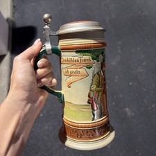 Hauber & Reuther beer stein, Germany picture