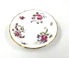 Vtg Royal Chelsea Floral BUTTER PAT Plate Single Replace Made in England China picture