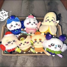 Chiikawa Hachiware Usagi Rakko Momonga Fruit Series Plush Doll Pendant 10Cm picture