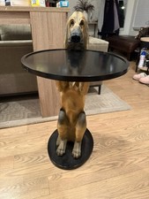 1998 Bombay Company Sir Hawthorne Hound Dog Butler Serving Tray Vintage picture