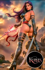 PSYLOCKE COSPLAY V3 | VIRGIN NICE | SINGLE COVER PRINT | KURVES COMICS picture