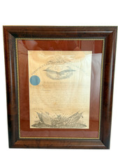 Mid 19th Century Abraham Lincoln Brigadier General Commission, Signed picture