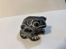 Pearlite Stonecraft Handcrafted Frog Toad Figurine Vintage Canada 1.5 Inch picture