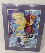 Disney Frozen Fine Art Print Elsa Anna 
