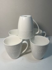 5-Roscher & Co Scroll And Dots Coffee Mugs Very Nice 4209 picture