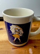 Vintage Morton Salt 1956 Commemorative Logo Coffee Mug Cup HTF VERY RARE picture