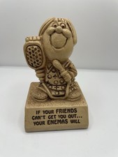 Vintage Paula Figurine Taboo Statue 70’s Enema Friends Colonoscopy Funny Gift picture