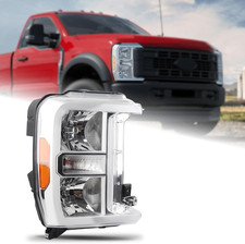 RH Halogen Type Headlight Fits 2023-2024 Ford F250 XL XLT F350 Superduty | Duolc picture