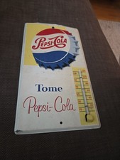 VTG  Rare Pepsi Cola Metal Sign   Made In USA  picture
