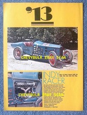 1913 Peugeot Vintage Indy 500 Race Car Info Article Winner in 1916 picture