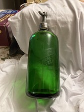 Good Health Emerald Vtg Green Seltzer Bottle Of New York Bronx A Rothenburg picture