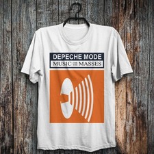 Vintage Music for the Masses Depeche Mode Cotton White S-4XL Unisex Shirt CC504 picture