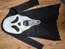 Vintage Fun World DIV Gen 2 Ghostface Scream Mask Cotton Shroud  picture