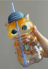Starbucks x Mofusand 2026 Collection Cat Shaped Glass Cup picture
