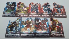 Transformers Armada Die Cut Chase Card Set 9 Cards Fleer 2003 picture