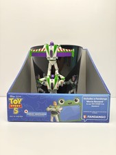 Disney Pixar Toy Story 5 Buzz Lightyear Popcorn Bucket 85oz Golden Link NEW picture
