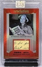 2025 Eternal Revelation World Celebrities Margaret Mitchell Handwritten Relic  picture
