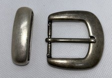 Loewe Heavy 2 Pc Set SouthWestern Replacement Belt Buckle For 1” Belt NOS SPAIN picture