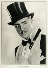 William Powell - Classic Hollywood Actor - 1929 - 5 x 7 inch Photo Print picture