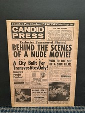1967 Nov 26th Candid Press Newspaper, City Built for Transvestites (VRN10D) picture