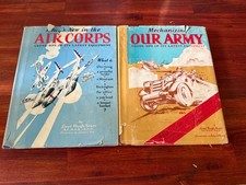 Lot Of 2 Vintage 1940s What’s New In Our Air Corps Book And Mechanizing Our Army picture