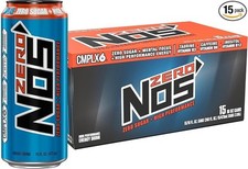 NOS Zero Sugar High Performance Energy Drink. 16 Fl oz pack 15 picture
