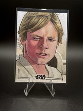 2026 Topps Chrome Star Wars 1/1 Sketch’s Of Luke Skywalker And Darth Sideous picture