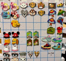 BN Disney's You Choose Pin Mystery Series Pins Stitch Pooh Popcorn Slippers picture