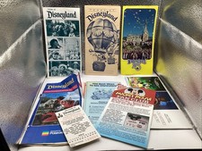 Vintage Disneyland Brochures 1980s picture