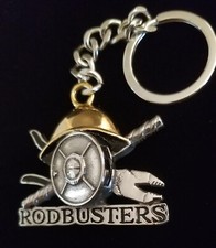Rodbusters Keychain, Stainless Steel 316L Unique Gift, hand made picture