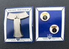 Trujillo Era DOMINICAN REPUBLIC Traffic Police Hat Badge & Collar Brass Set picture