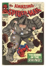 Amazing Spider-Man #41 GD- 1.8 1966 1st app. Rhino picture