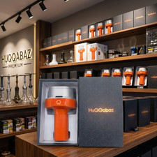 Premium  HuQQabaz Hookah Heat Management Device Orange HMD picture
